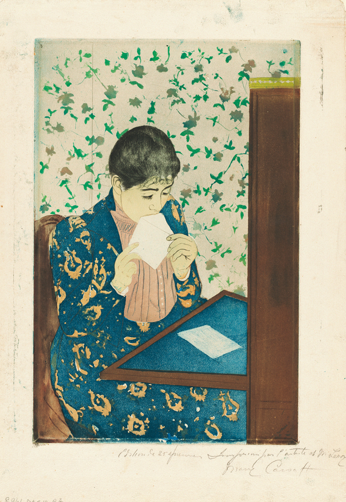  玛丽·卡萨特 Mary Cassatt —— the letter